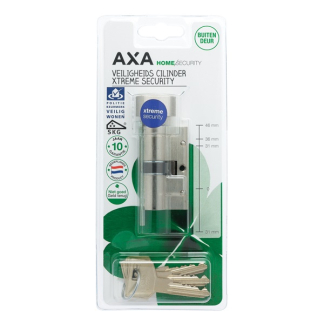 AXA Knopcilinder | AXA | K30/30 mm (SKG***) 72650008BL K010811586 - 