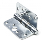 Scharnier | AXA | Kogellager | 89 x 89 mm (SKG***, Buiten draaiend, Afgerond, Staal) Scharnier | AXA | Kogellager | 89 x 89 mm (SKG***, Buiten draaiend, Afgerond, Staal)