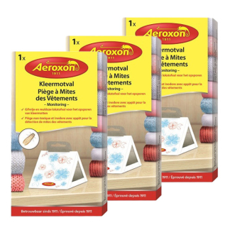 Aeroxon Mottenval | Aeroxon | Kledingmot (Gifvrij, 3 stuks)  V170115112 - 