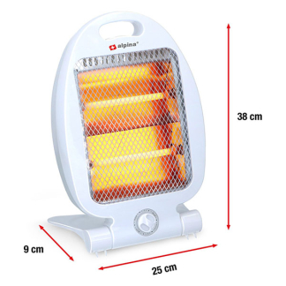 Alpina Kwartskachel | Alpina (800W, Ruimtes tot 9m²) 871125218212 K170101192 - 