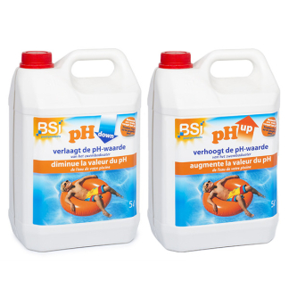 BSI pH verhoger + pH verlager | BSI | Combideal (5 liter + 5 liter)  K170111980 - 