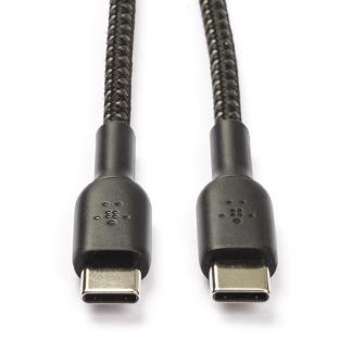 Belkin Huawei oplaadkabel | USB C ↔ USB C 2.0 | 1 meter (Power Delivery, Nylon, Zwart) CAB004bt1MBK C010214166 - 