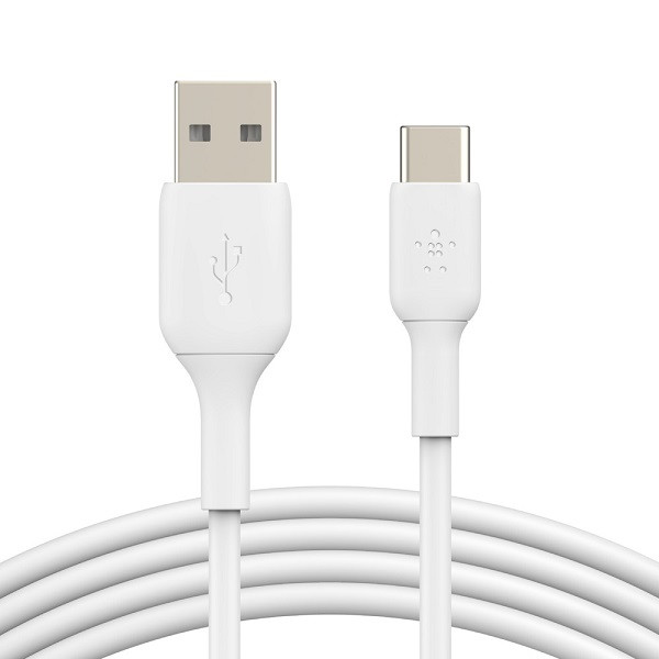 Definitie seinpaal Verplaatsbaar USB A naar USB C kabel | 2 meter | USB 2.0 (Wit)