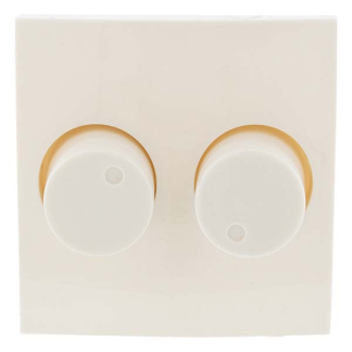 Berker Duo dimmer knop | Berker (S1, Wit) 6603395 K180106528 - 2