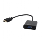 Cablexpert HDMI naar VGA adapter | Cablexpert | 0.15 meter (Jack 3.5 mm, Full HD) A-HDMI-VGA-03 K010113011 - 1