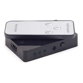 Cablexpert HDMI switch | Cablexpert | 3-poorts (Afstandsbediening, 4K@30Hz, HDCP) DSW-HDMI-34 K020100069 - 
