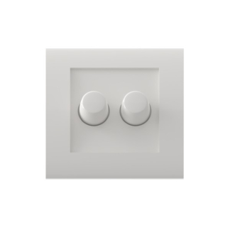 Calex Duo dimmer knop | Calex (Wit) 176383 K170202961 - 1