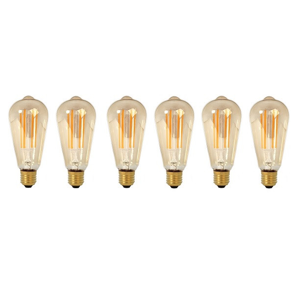 hun Menselijk ras Beangstigend LED lamp E27 | Edison | Calex - 6 stuks (4W, 320lm, 2100K, Dimbaar) Calex  Kabelshop.nl