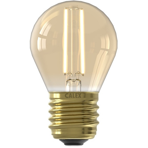 Ventileren Verwoesting Onvoorziene omstandigheden LED lamp E27 | Kogel | Calex (3.5W, 250lm, 2100K, Dimbaar)