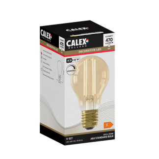 Calex LED lamp E27 | Peer | Calex (4.5W, 470lm, 2100K, Dimbaar) 1101006500 K170202461 - 