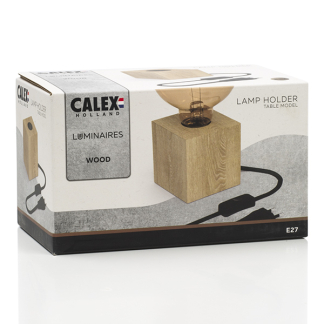 Calex Lampvoet | Calex (E27, Tot 40W, Hout) 941086 K170203825 - 3