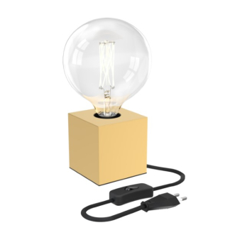 Calex Lampvoet | Calex (E27 , Tot 60W, Vierkant, Goud) 3001000200 K170203157 - 2