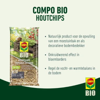 Compo Houtsnippers | Compo | 55 liter (Natuurlijk) 2074904017 K170116077 - 2