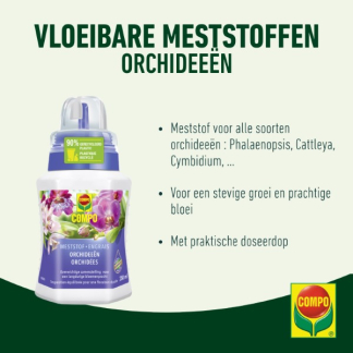 Compo Orchideeën voeding | Compo | 250 ml (Vloeibaar) 1405912017 K170116065 - 2