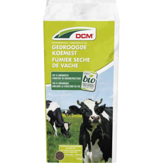 DCM Gedroogde koemest | DCM | 10 kg (Universeel, Organisch, Bio-label) 1000301 K170505040 - 