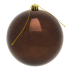 Decoris Kerstbal | Ø 14 cm (Bruin) 022276 K151000459 - 1