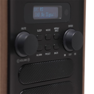 Denver DAB+ radio | Denver (2.5W, Bluetooth, Alarmklok) DAB-48GREY K105005271 - 2