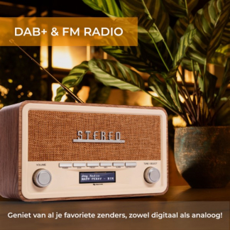 Denver DAB+ radio | Denver (4W, Bluetooth, Alarmklok) DAB-18LW K105005272 - 3