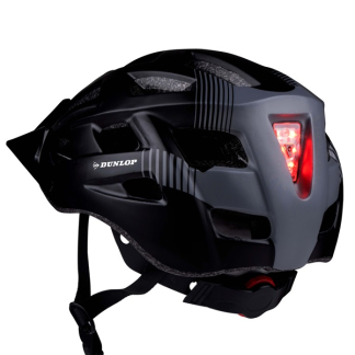 Dunlop Fietshelm | Dunlop (58-61 cm, Uniseks, led, Zwart) 871125226756 K170404637 - 2