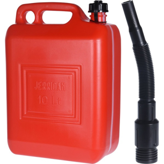 Gardalux Brandstof jerrycan | 10 liter | 26.5 x 14.5 x 37.5 cm (Brandstof) D14150020 K170105103 - 