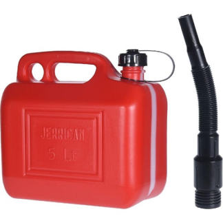 Gardalux Brandstof jerrycan | 5 liter | 26 x 14.5 x 24.5 cm (Brandstof) D14150010 K170105102 - 