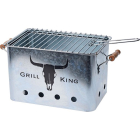 Gardalux Houtskool BBQ | Gardalux | 32 x 21 x 21 cm (Zilver) C80216100 K170103210 - 2