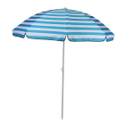 Gardalux Strand parasol | Lifetime Garden | Ø 170 cm (Blauw gestreept, Rond) 50294 K170105160