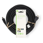 Goobay HDMI kabel 1.4 | 15 meter (4K@30Hz) 31897 CVGL34002BK150 CVGP34000BK150 K5430SW.15 N010101008 - 2