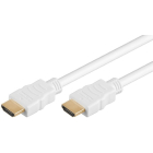 HDMI kabel 2.0 | Goobay | 3 meter (Wit, 4K@60Hz, HDR)