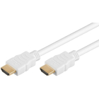 Goobay HDMI kabel 4K | Goobay | 1.5 meter (Wit, 4K@60Hz, HDR) 61019 A010605402 - 1