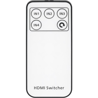 Goobay HDMI switch | Goobay | 4-poorts (Afstandsbediening, 4K@60Hz, HDCP) 58489 K020100074 - 