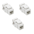 Goobay Keystone RJ45 | Cat6 U/UTP | 3 stuks (ABS)  V090603083 - 1