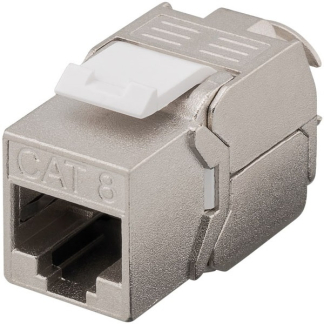 Goobay Keystone RJ45 | Cat8 STP (Zink) 61129 K010605353 - 