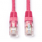 Netwerkkabel | Cat5e U/UTP | 20 meter (Roze)