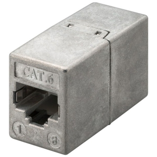 Goobay RJ45 koppelstuk | Cat6 STP (Metaal) 93963 K010605360 - 