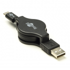 Samsung oplaadkabel | USB C 2.0 | 1 meter (Uittrekbaar, Zwart)