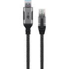 Goobay USB A naar RJ45 kabel | Goobay | 10 meter (USB 3.0, Cat6 FTP) 70694 K020610060 - 3