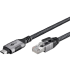 Goobay USB C naar RJ45 kabel | Goobay | 10 meter (USB 3.1, Cat6 FTP) 70754 K020610068 - 2