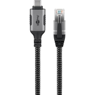 Goobay USB C naar RJ45 kabel | Goobay | 10 meter (USB 3.1, Cat6 FTP) 70754 K020610068 - 