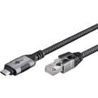 Goobay USB C naar RJ45 kabel | Goobay | 15 meter (USB 3.1, Cat6 FTP) 70755 K020610069 - 2