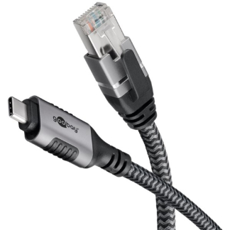 Goobay USB C naar RJ45 kabel | Goobay | 2 meter (USB 3.1, Cat6 FTP) 70698 K020610064 - 