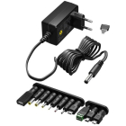 Goobay Universele Power Supply | Goobay | Max. 3.6W  (Eurostekker, 11 adapters, 300 mA , 3 V – 12 V) 65592 K120500050