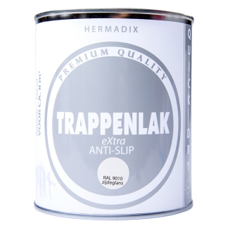 Hermadix Traplak | Hermadix | 750 ml (RAL 9010, Zijdeglans, Waterbasis) 25.775.01 K180107190 - 