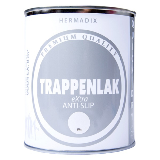 Hermadix Traplak | Hermadix | 750 ml (Wit, Zijdeglans, Waterbasis) 25.778.01 K180107192 - 