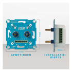 ION Industries Inbouwdimmer | ION Industries (LED, Duo) 66.099.55 K180106672 - 8