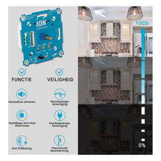 ION Industries Inbouwdimmer | ION Industries (LED, Enkel) 66.099.50 K180105522 - 6