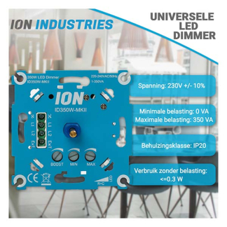 ION Industries Inbouwdimmer | ION Industries (LED, Enkel) 66.099.51 K180106673 - 4