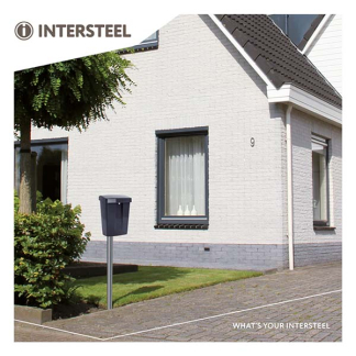 Intersteel Brievenbus met slot | Intersteel (Kunststof, Mat zwart) 0090.490001 K010808021 - 3