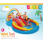 Intex Opblaasbaar zwembad | Bestway | 297 x 193 x 135 cm (Met glijbaan, ringwerpen, sproeier en ballen) 57453NP K170111805 - 2