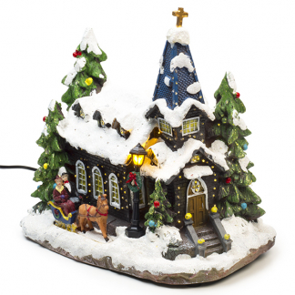 Lumineo Kerstdorp | Kerk | Lumineo (Led) 481332 K150303401 - 1